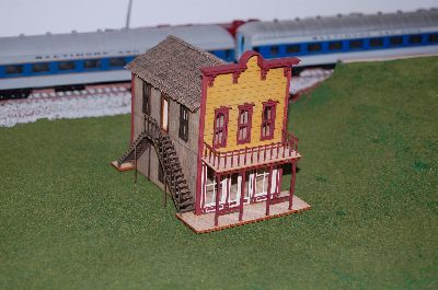 ho scale old west buildings